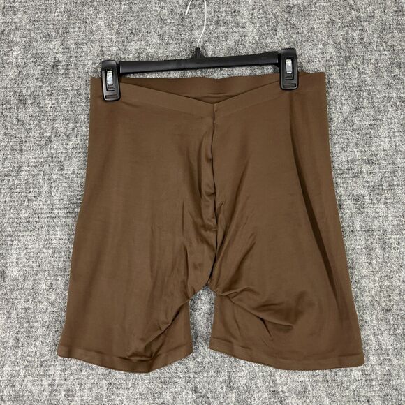 Maidenform Shaper Womens XXL Brown Thigh Slimmer Panty Tummy Control High‎ Waist - Picture 2 of 12